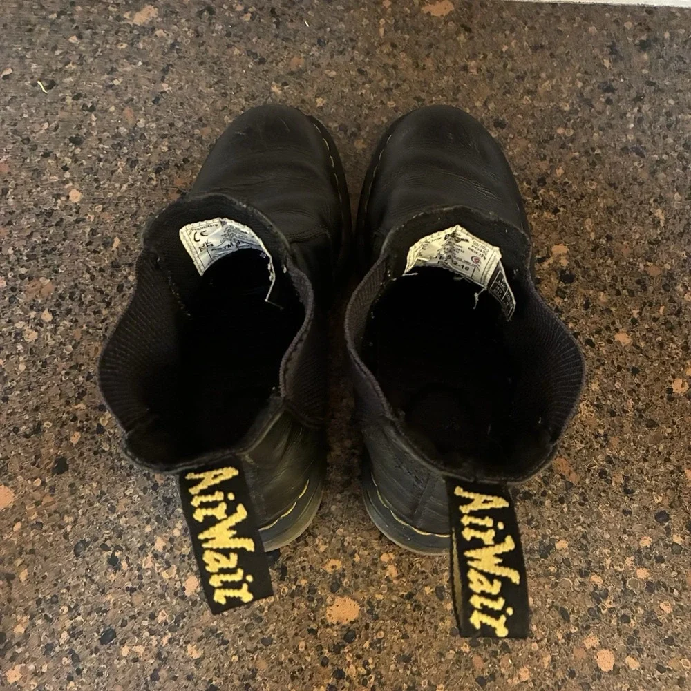 Dr Martens Chelsea Safety Boots EH ASTM F2892-18 Black Leather Mens 7 / Womens 8